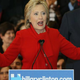 Democratic presidential candidate Hillary Clinton speaks to supporters Feb. 1, 2016, during her caucus-night event in Des Moines, Iowa.
Win McNamee/Getty Images